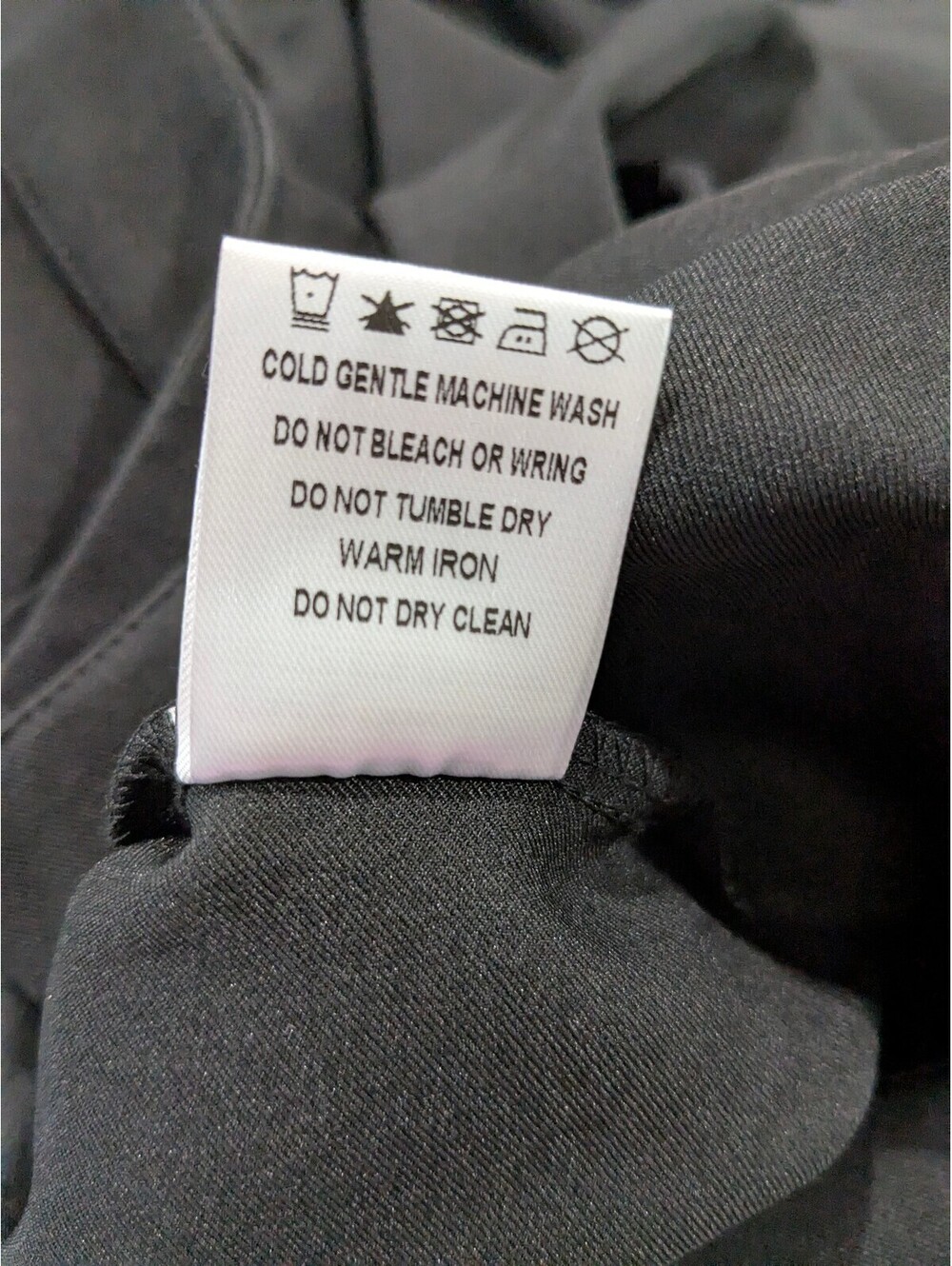 Princess Polly Women's Briana Wide Leg Black Dress Pants Trousers, Size 6, New - Picture 14 of 14